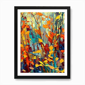 Autumn Trees Art Print