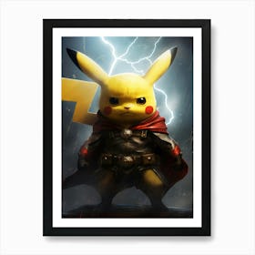 Pikachu 2 Art Print