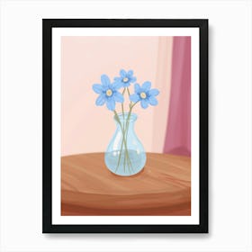 Flowers In A Vase 89 Art Print