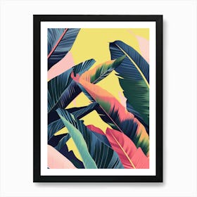 Tropical Leaves 2 Art Print