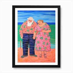 Body Positivity It Was Always You Me And The Sea 1 Art Print