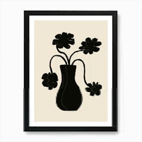 Flowers In A Vase Art Print