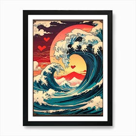 Great Wave Of Kanagawa 2 Art Print