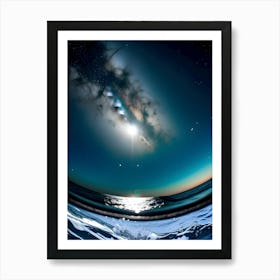 Fisheye View Of The Cosmos Art Print