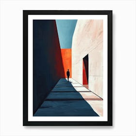 Shadows, Minimalism Art Print