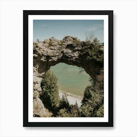 Arch Rock Art Print