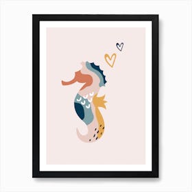 Seahorse Ocean Animal Art Print