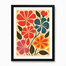 Floral Print 11 Art Print