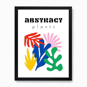 Abstract Plants Poster 3 Poster