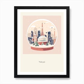 Tokyo Japan 1 Snowglobe Poster Art Print