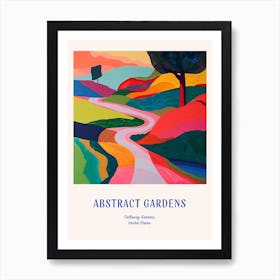 Colourful Gardens Callaway Gardens Usa 1 Blue Poster Art Print