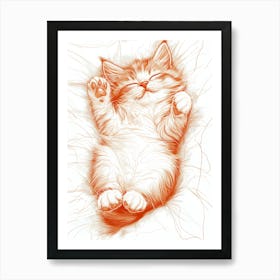 Kitty Cat Art Print