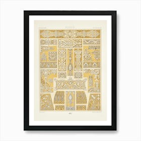 Russian Pattern, Albert Racine 4 Art Print