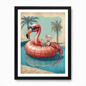 Flamingo 13 Art Print