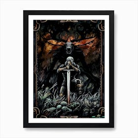 The Witcher 13 Art Print