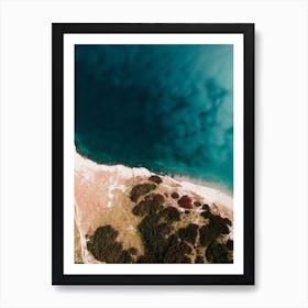 Blue Lake Art Print