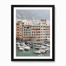 Fishing Village In Italy Art Print