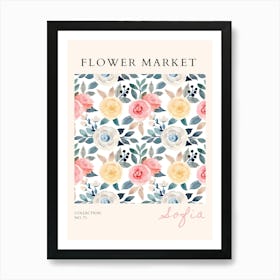 Flower Market 28 Art Print