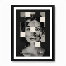 Mirror Face Art Print