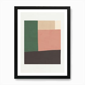 Minimalist Shapes 02 Art Print