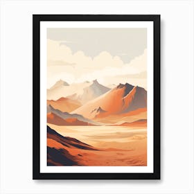 Laugavegur Iceland 1 Hiking Trail Landscape Art Print