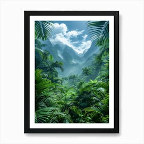 Tropical Jungle Art Print