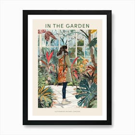 In The Garden Poster Gothenburg Botanic Gardens Sweden Art Print