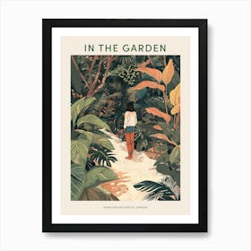 In The Garden Poster Vandusen Botanical Garden Canada 4 Art Print