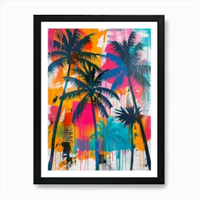 Palm Trees 76 Art Print