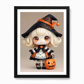 Halloween Witch 9 Art Print