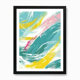 Abstract Watercolor Painting 52 Art Print