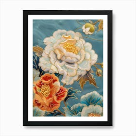 Chinese Flower Painting 116 Art Print