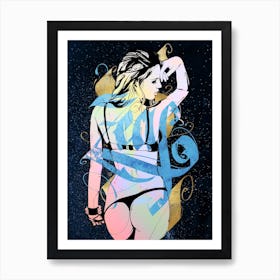 Zeal Sexy Woman Art Print