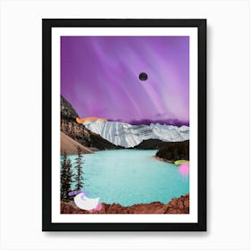 Amethyst Skies Art Print