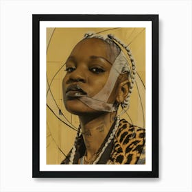 90's Atlanta Queen Art Print