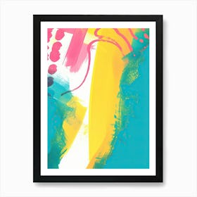 Summer Vibes Abstract 3 Art Print