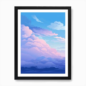 Beautiful Clouds Art Print (4) Art Print