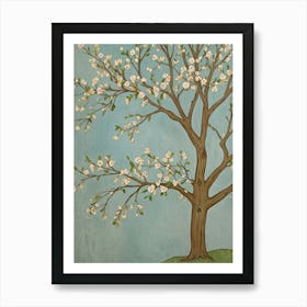 Cherry Blossom Tree Art Print