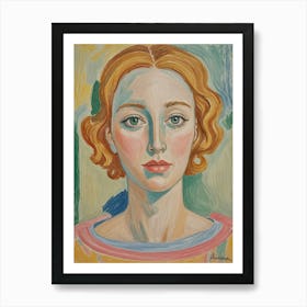 Her Portrait Art Print