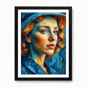 Portrait Of A Woman 8 Art Print