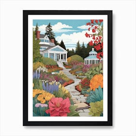 Garden Path Poster