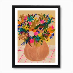 Colorful Flowers Art Print