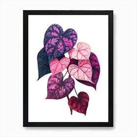 Heart Shaped Plant Art Print