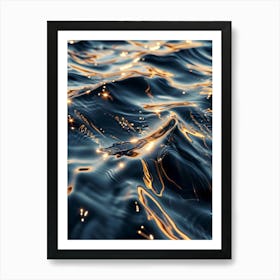 Water Ripples 1 Art Print