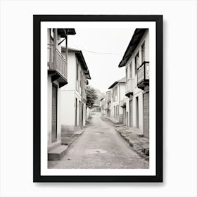 Fethiye, Turkey, Photography In Black And White 1 Art Print