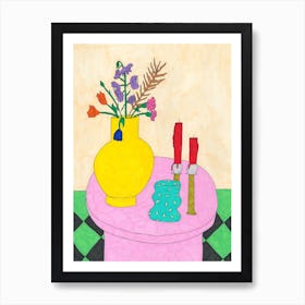 The Yellow Vase Art Print