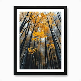 Autumn Forest 6 Art Print