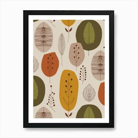 Autumn Leaves 1 Art Print