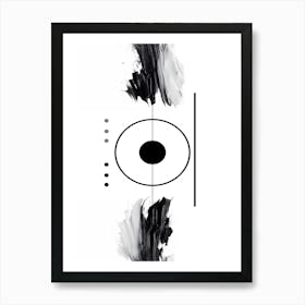 Poster Abstract Illustration Art 25 Art Print