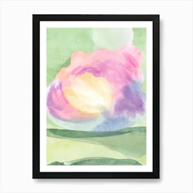 Pink Cloud Art Print